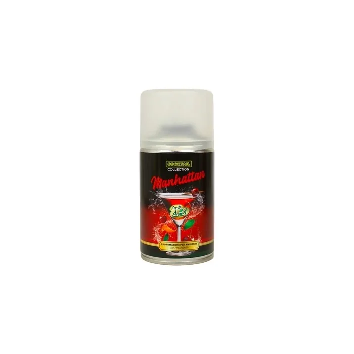 Fresh Aroma Deo Matic Refill Spray Manhattan Cocktail Collection 250ml