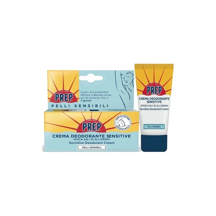 Prep Sensitive Deodorant Cream for Sensitive Skin 35ml