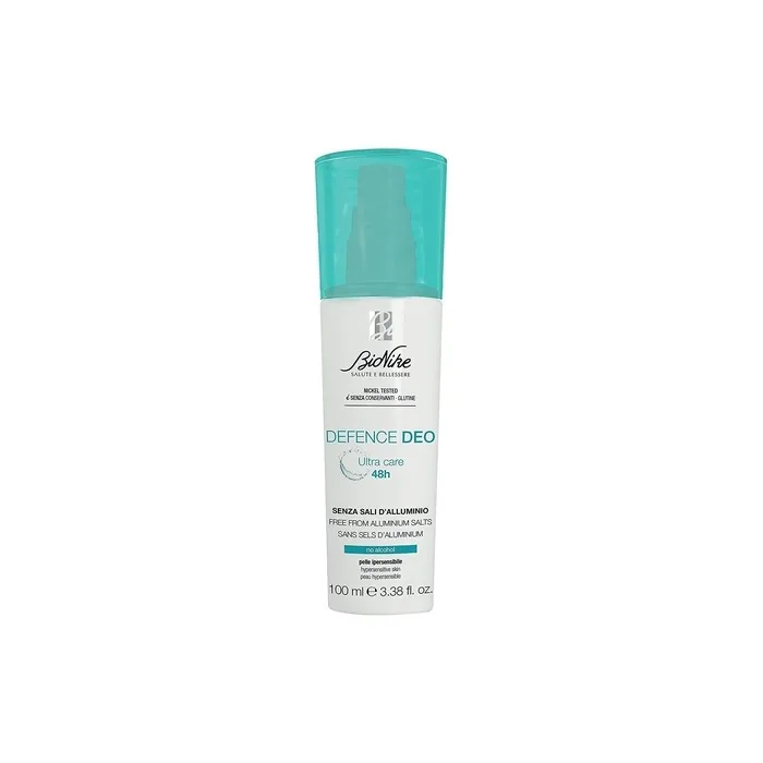 BioNike Defence Deo Ultra Care 48H Deodorant for Hypersensitive Skin 100ml
