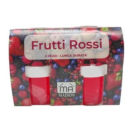 Ma Maison Deo Gel Ovetto 120g X 2 Red Fruits