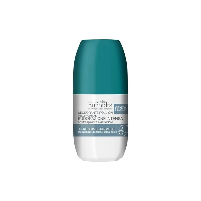 Euphidra Intense Sweating Rollon Deodorant Fragrancefree Alcoholfree 50ml