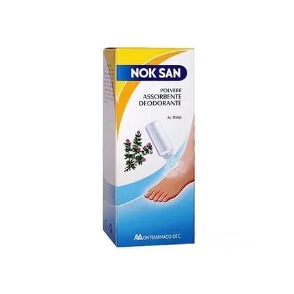 Montefarmaco Nok San Absorbent Deodorant Powder With Thyme 75g