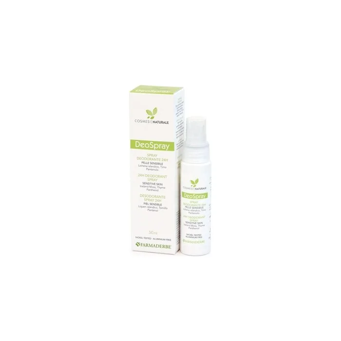 Farmaderbe 24H Deodorant Spray for Sensitive Skin 50ml