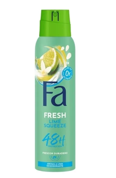 Fa Fresh Lime Squeeze Deodorant Spray 150ml