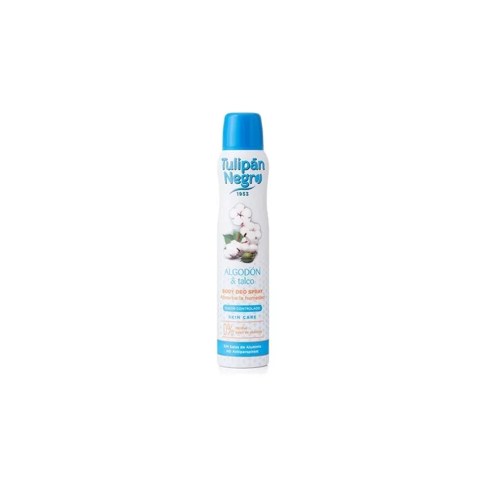 Black Tulip Cotton and Talc Deodorant Spray 200ml