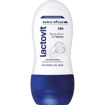 Lactovit Extra Effective Rollon Deodorant 0 Alcohol 48h 50 Ml