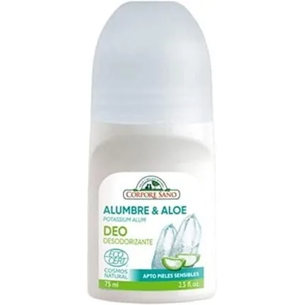 Alum Aloe Organic Roll-On Deodorant 75ml