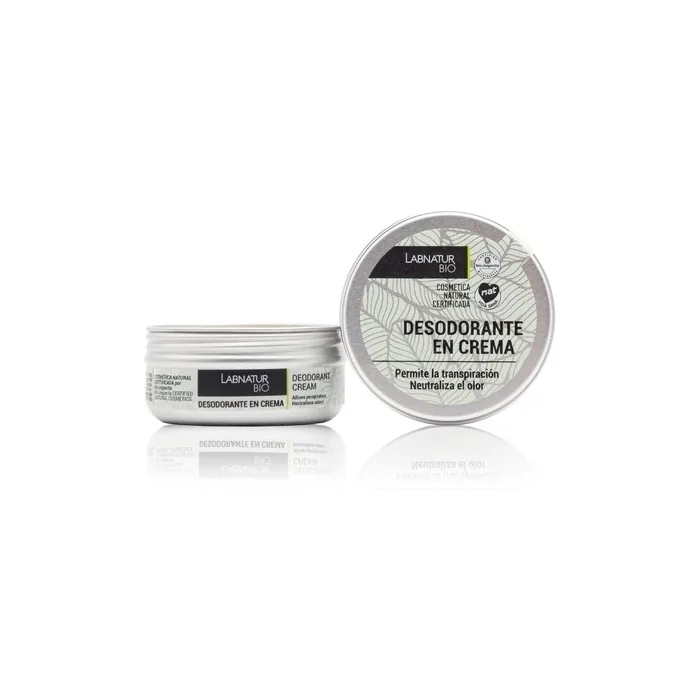Labnatur Natural Deodorant Cream 50ml - Vegan, Suitable for Sensitive Skin