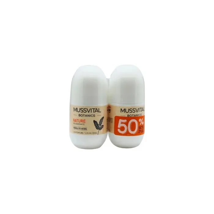 Mussvital Mussvital Botanics Deo Nature Set Of 2 Units 75ml
