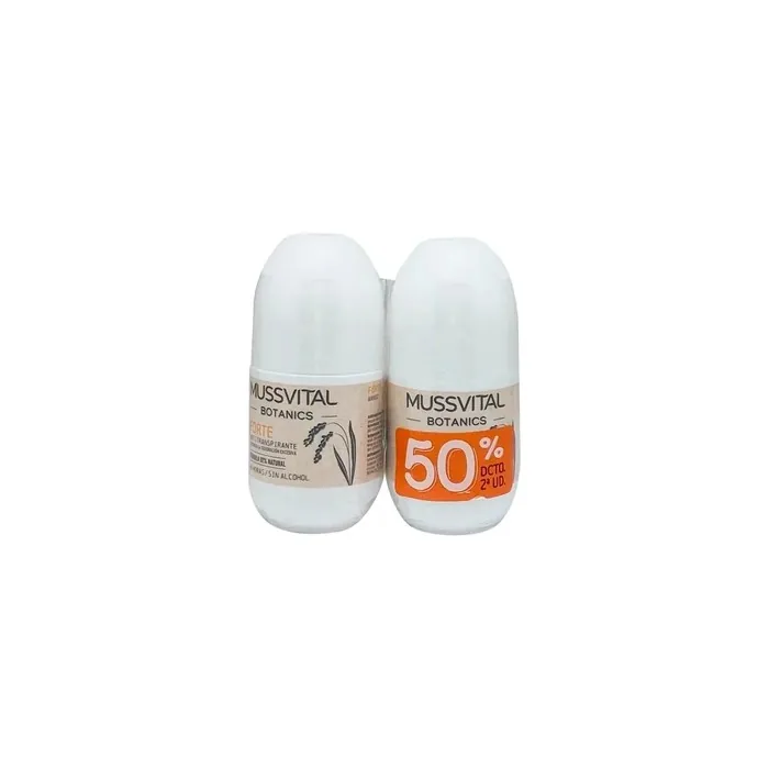 Mussvital Mussvital Botanics Deo Forte Set Of 2 Units 75ml