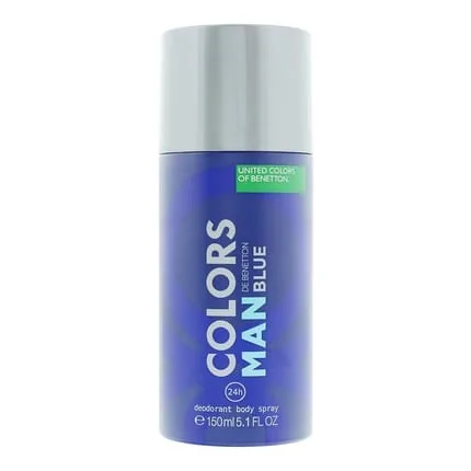 Benetton Colors De Benetton Blue Deodorant Spray 150ml For Men