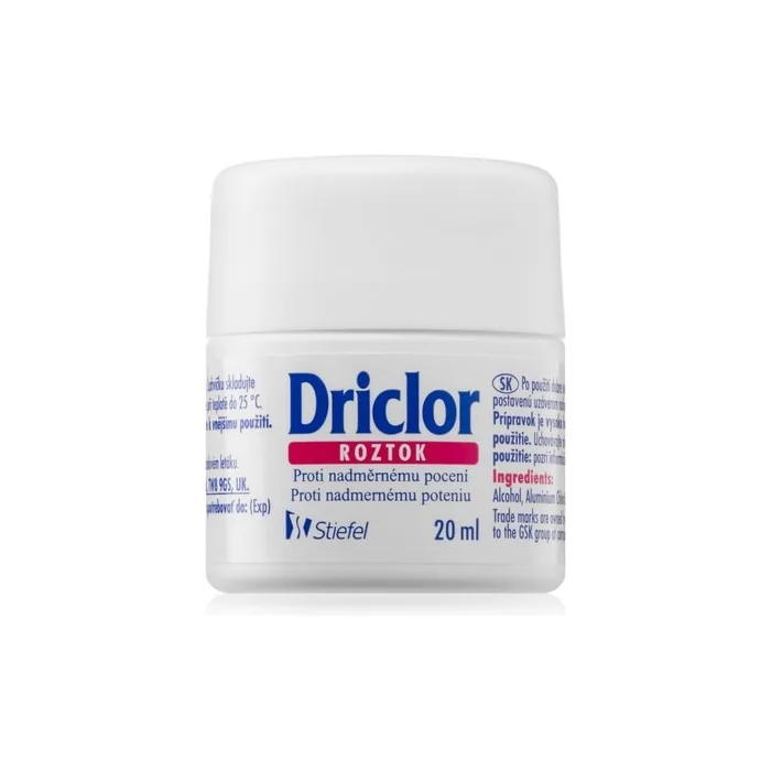 Driclor Solution Antiperspirant Rollon 20 Ml