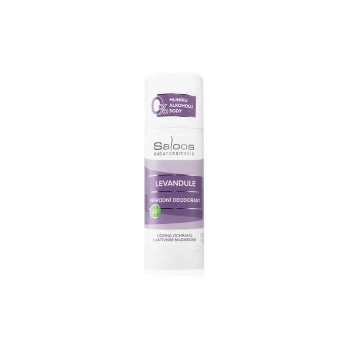 Saloos Bio Deodorant Lavender 50 Ml Solid Deodorant