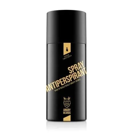 Angry Beards Men's Body Care Antiperspirant Deodorant Spray Urban Twofinger 150ml