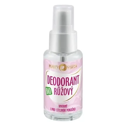 Purity Vision Organic Pink Deodorant Spray 50 Ml