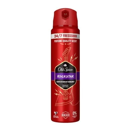 Old Spice Deodorant Rockstar Body Spray For Men