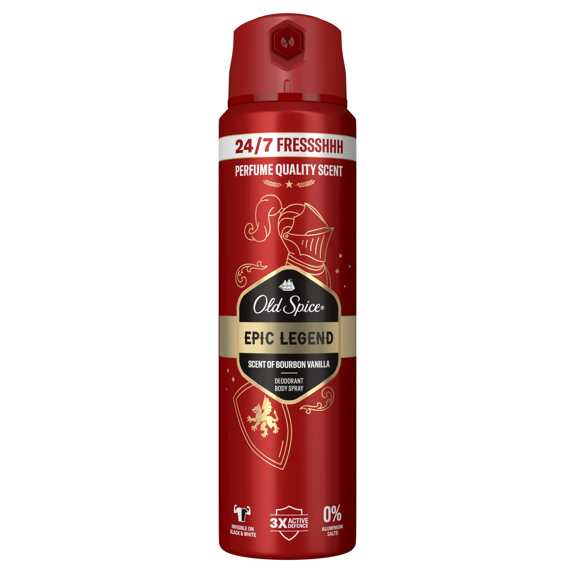 Old Spice Deodorant Spray 150ml 0 Aluminum Epic Legend