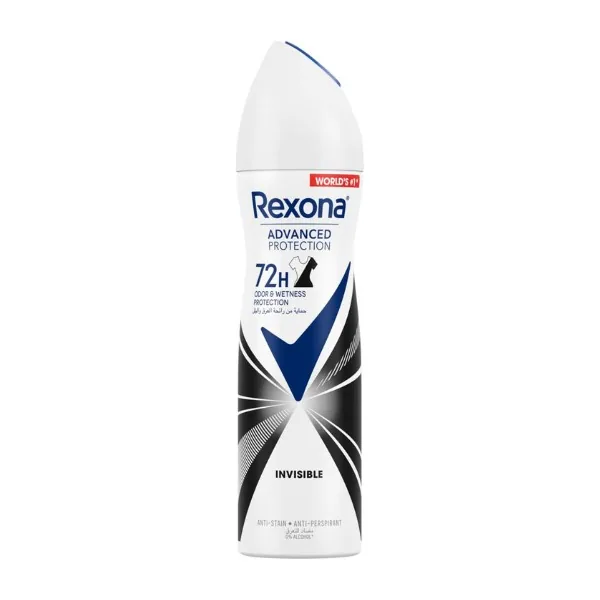 REXONA DEO 200ML SPR WOM INVISIBLE B&W