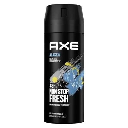 Axe Alaska Deodorant Body Spray without Aluminum 150ml