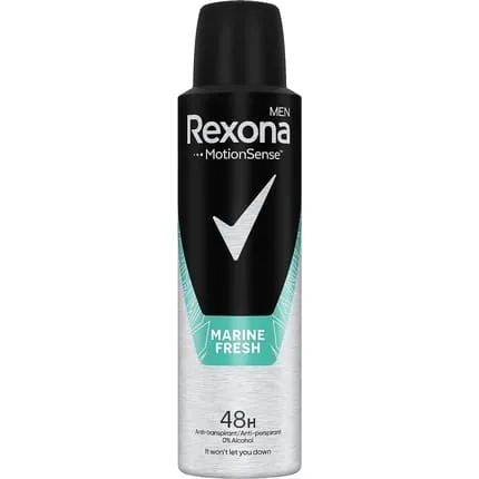 Rexona Men Deodorant Spray Antiperspirant Stay Fresh Marine 150ml