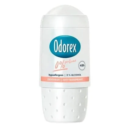Odorex Women Deo Roll-On 0% Perfume Hypoallergenic 50ml
