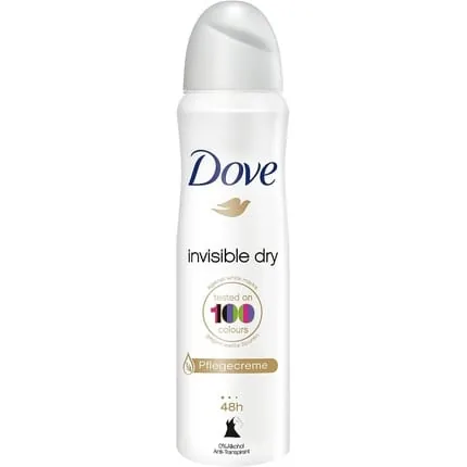 Dove Invisible Dry Antiperspirant Spray Protects 48 Hours Against Body Odor and Sweat 150ml