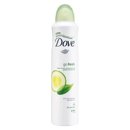 Dove Go Fresh Cucumber And Green Tea Deodorant Spray 250ml