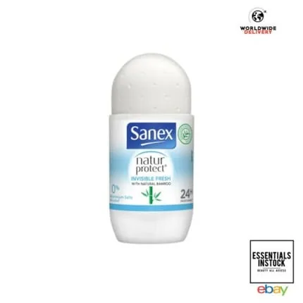 Sanex Bamboo Invisible Fresh Roll-On Deodorant 50ml