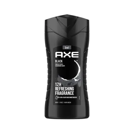 Axe XL 13.5 Ounce Black Frozen Pear & Cedarwood 3 in 1 Body Face & Hair Wash