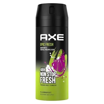 AXE Bodyspray Epic Fresh Deodorant without Aluminum 48 Hours Protection against Body Odor