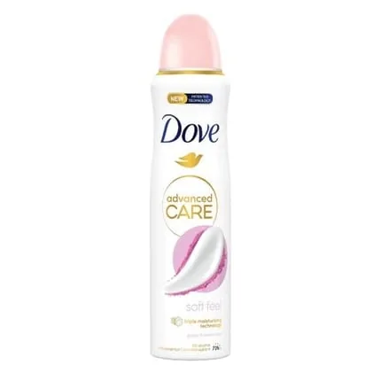 Dove Advanced Care Soft Feel Antiperspirant Spray 150 Ml