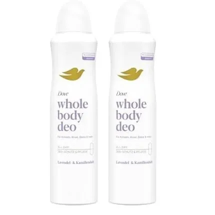 Dove Whole Body Lavender & Chamomile Deodorant Spray 0% Aluminum Salts