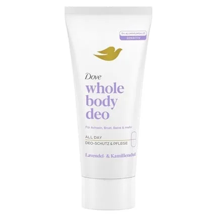 Dove Whole Body Lavender & Chamomile Deodorant Cream with 0 Aluminum Salts