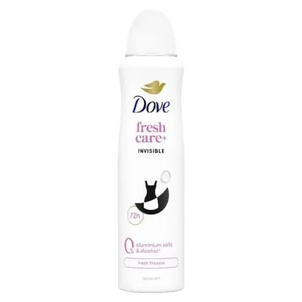 Dove Deodorant Advanced Odor Protection Spray 150ml Invisible