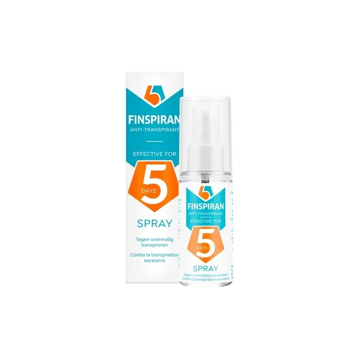 Finspiran Antitranspirant Spray Effective Protection Against Perspiration