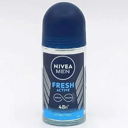 NIVEA Men Fresh Active Anti-Perspirant Roll-On 50ml