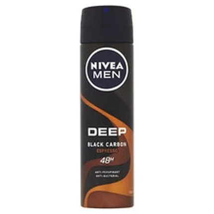 Nivea Men's Deep Espresso Antiperspirant Spray 150 Ml