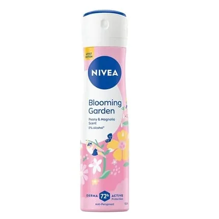 Nivea Blooming Garden Antiperspirant Spray 150ml