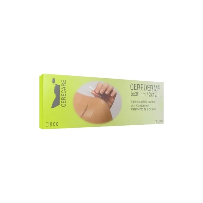 Cerecare Cerederm Rectangle Scar Management 5 x 30cm - Pack of 10