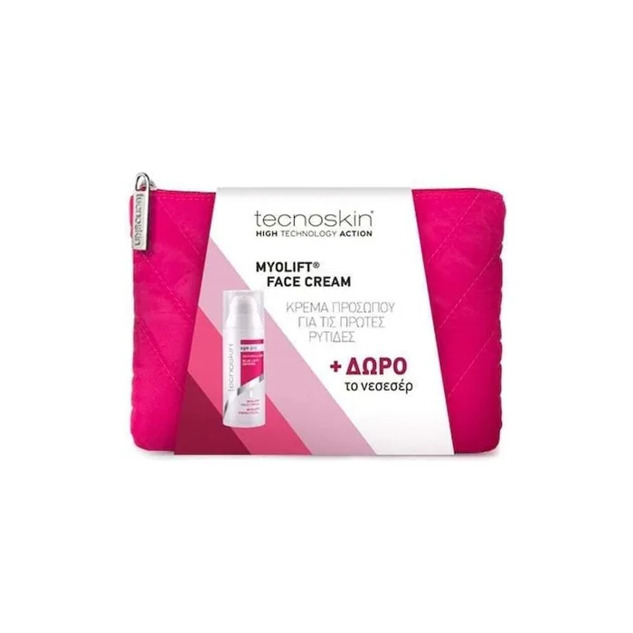Tecnoskin Promo Myolift Face Cream 50ml With Free Cosmetic Bag