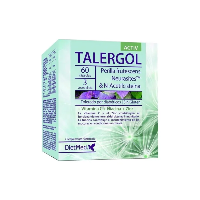 Nutricosmetics Dietmed Talergol 60 Capsules