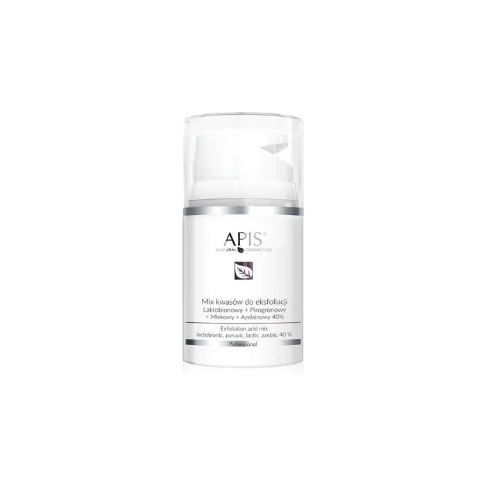 Apis Exfoliation Acid Mix Lactic + Pyruvic + Milk + Azelaic 40% 50ml