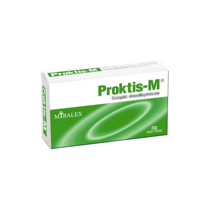 PROKTIS M 10 Suppositories Made in Italy