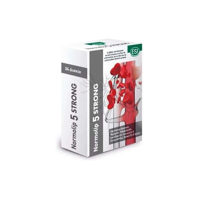 Esi Normolip 5 Strong 24 Tablets Effective Cholesterol Management