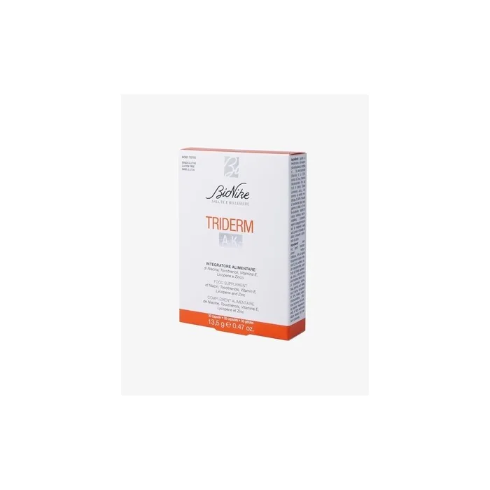 Bionike Triderm AK Skin Dietary Supplement 30 Capsules