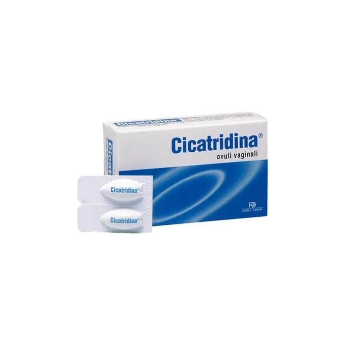 Farma Derma Cicatridina Vaginal Suppositories With Hyaluronic Acid 10 Pieces