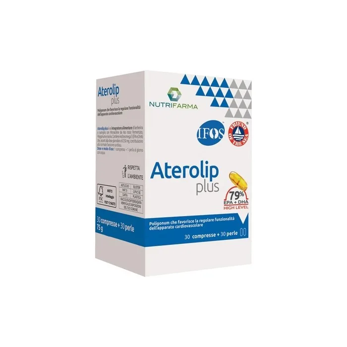Aqua Viva Aterolip Plus 79% 30 Tablets and 30 Pearls