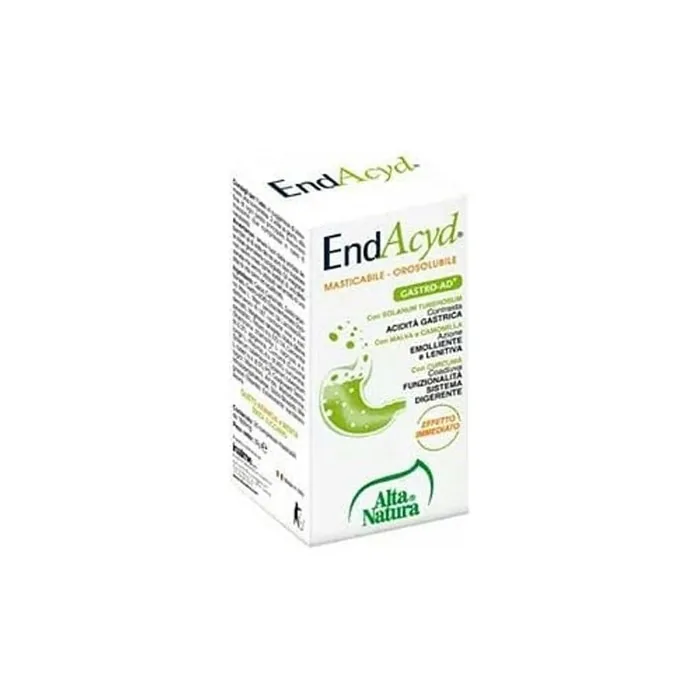Alta Natura Endacyd 20 Chewable 16mm Round Tablets 1.6g