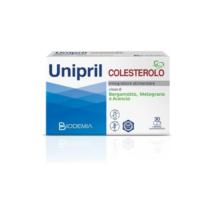 Global Pharmacies Partner Unipril Cholesterol 30 Gastroresistant Capsules