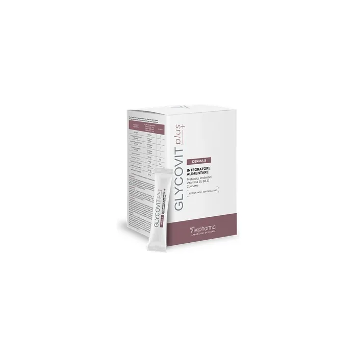 Vivipharma Glycovit Plus Derma S Intestinal Flora and Defense Supplement 30 Sticks